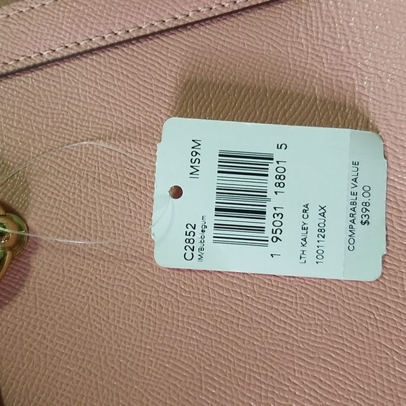 New Coach Pink Kailey Carryall Shoulder Bag - Picture 3 of 12